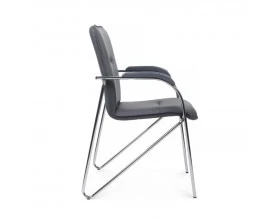 Стул Самба с пластиковыми подлокотниками SMB-03H Хром гальв. images