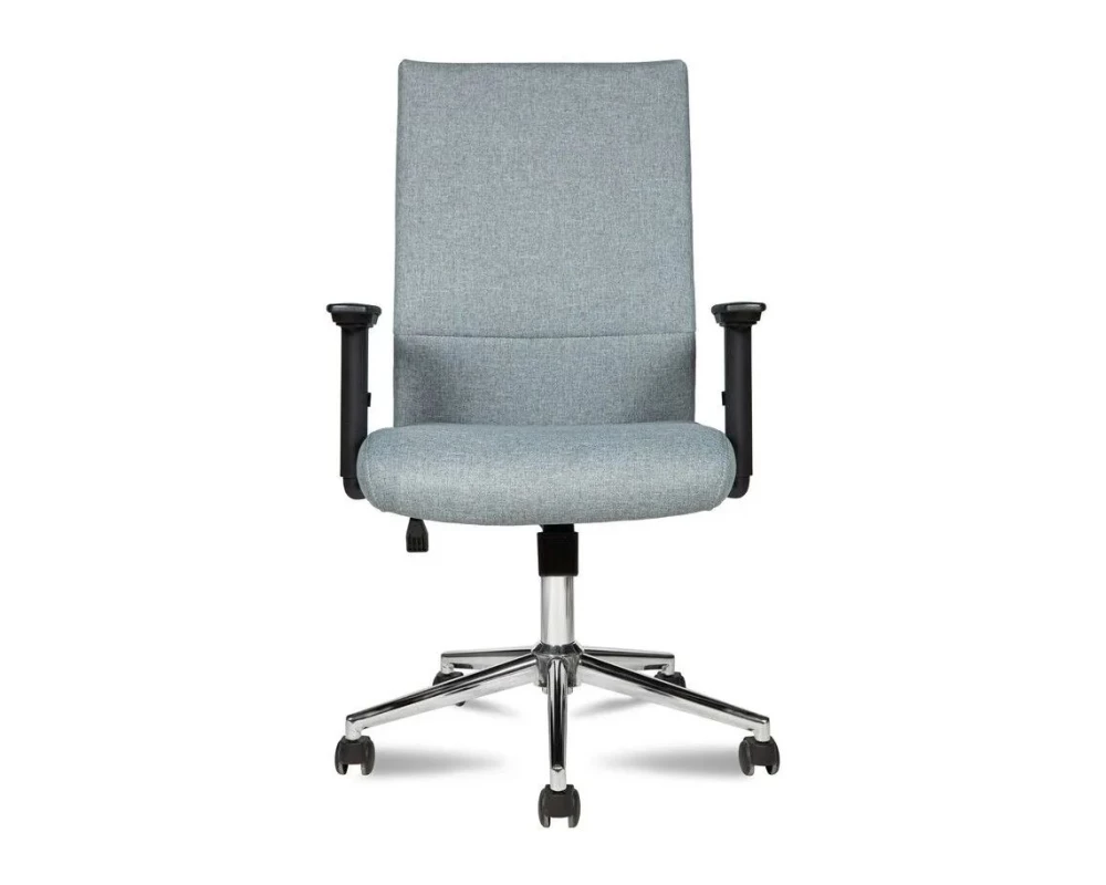 Кресло КЛЕРК КОРОТКИЙ 709 ХРОМ ПАУК