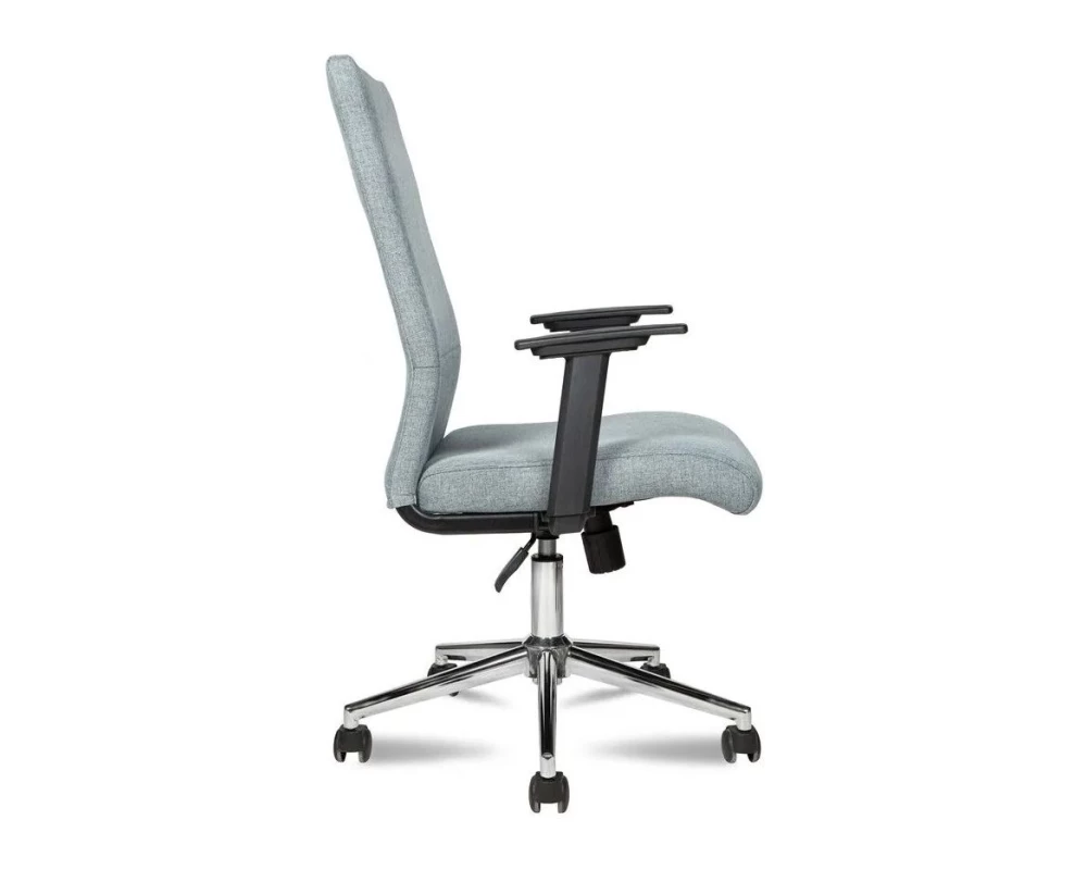 Кресло КЛЕРК КОРОТКИЙ 709 ХРОМ ПАУК