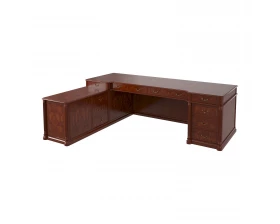 Стол руководителя матовый, левый 2500х1900х780 Artmoble images