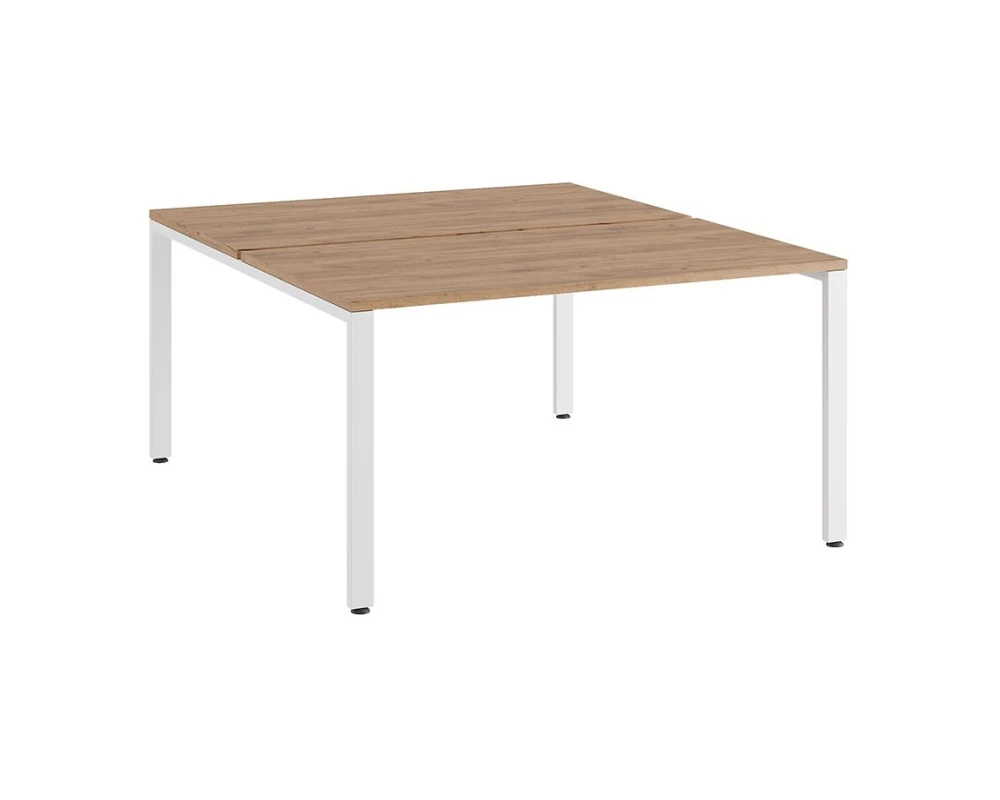 Бенч-система 140x163,5x75 Тесс / Tess Дуб крафт золотой/Белый