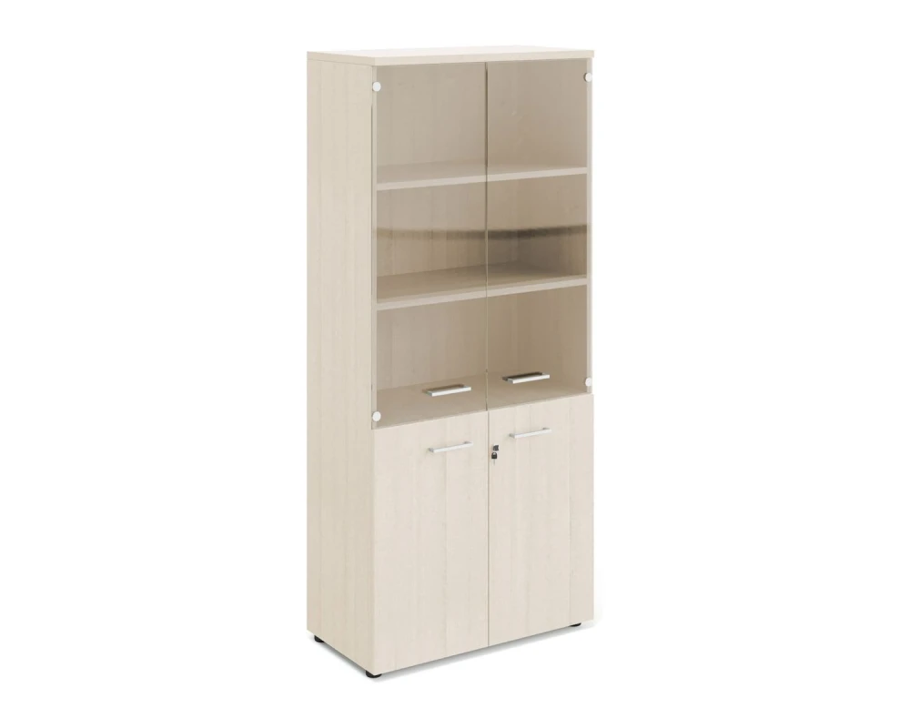 Шкаф комбинированный 80x42x182 Fermo/Rotonda Дуб светлый