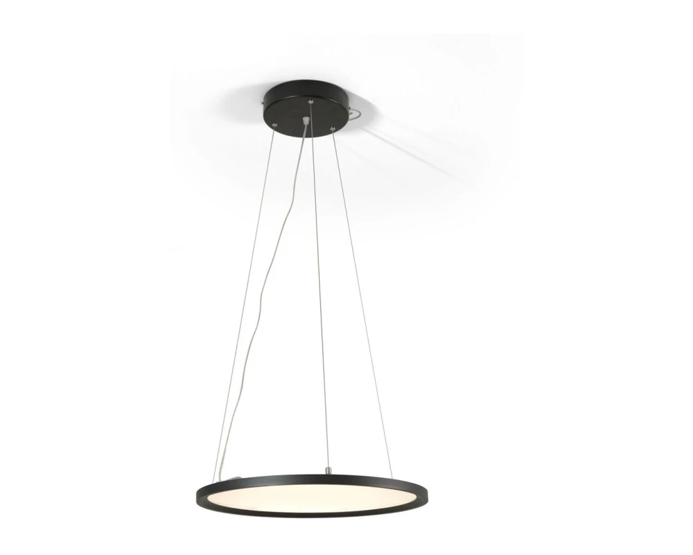 Светильник подвесной 42W D50cm Piatto Черный