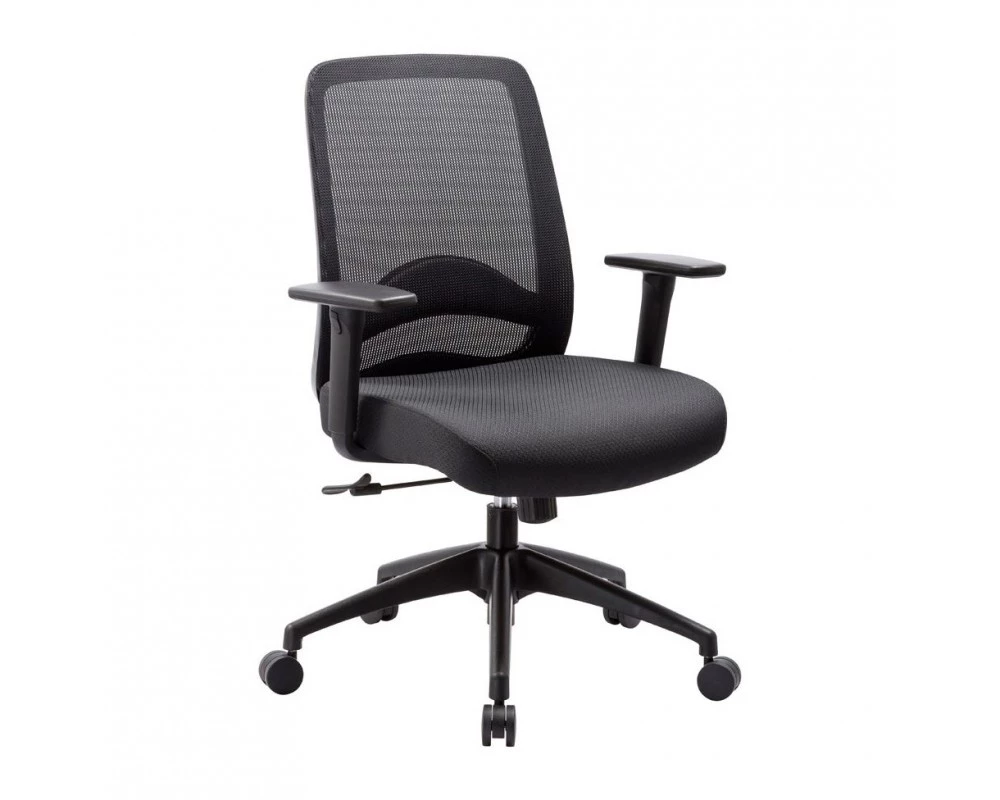 Кресло Carot S Сетка/Ткань, Черный