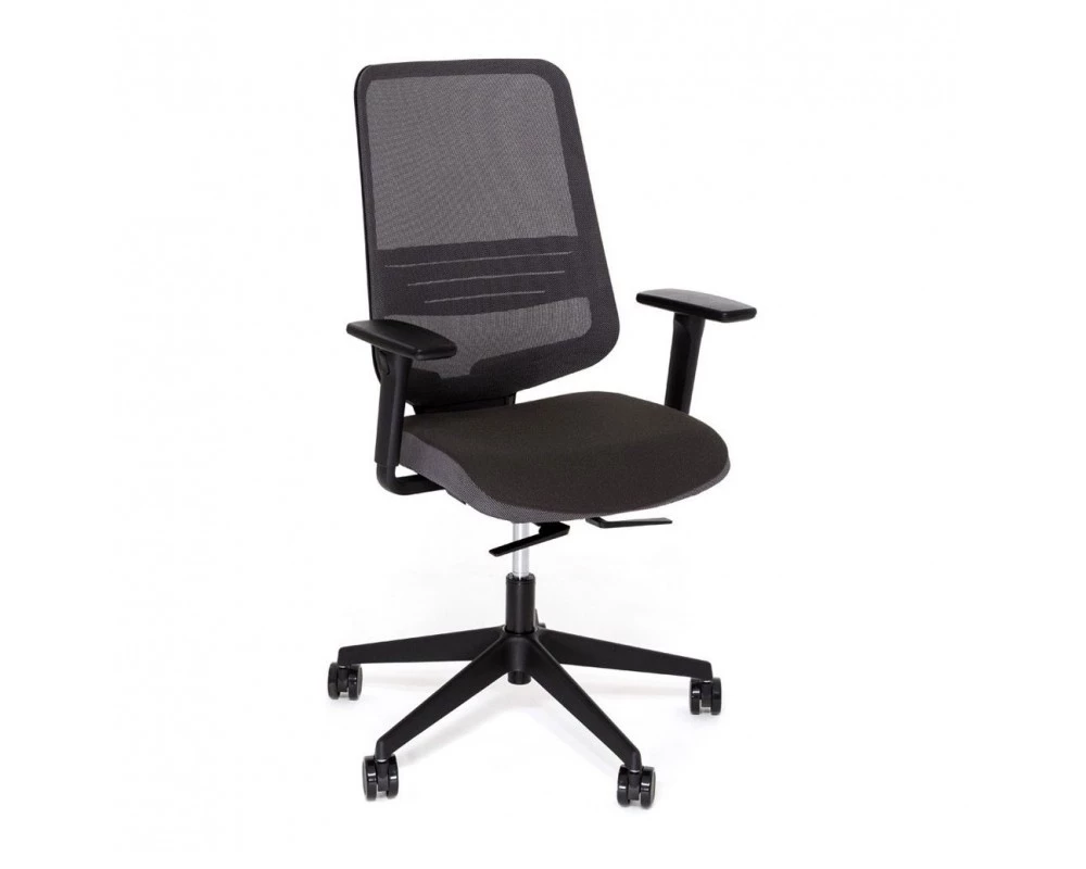 Кресло Dotpro Сетка/Ткань, Черный