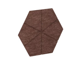 Настенная панель шестигранная (6 лучей) VE.NP-6G6L-100 200x173x12 AcustiX images