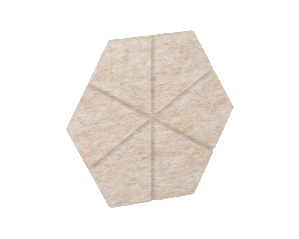 Настенная панель шестигранная (6 лучей) VE.NP-6G6L-100 200x173x12 AcustiX