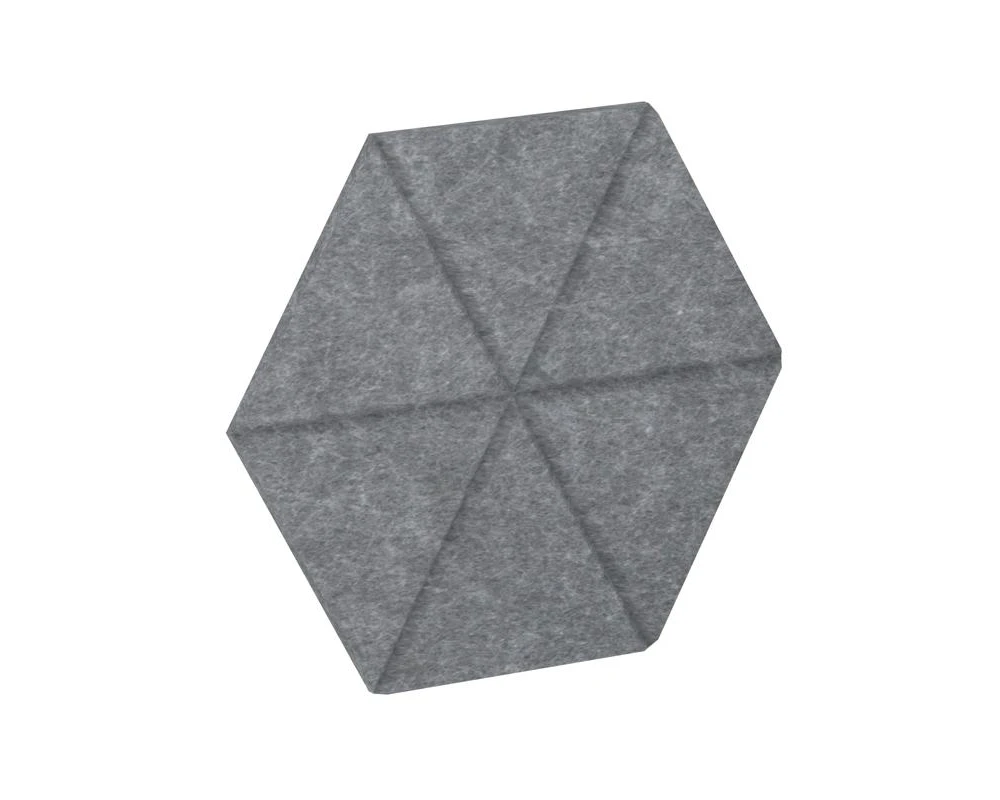 Настенная панель шестигранная (6 лучей) VE.NP-6G6LU-100 200x173x12 Акустикс / AcustiX