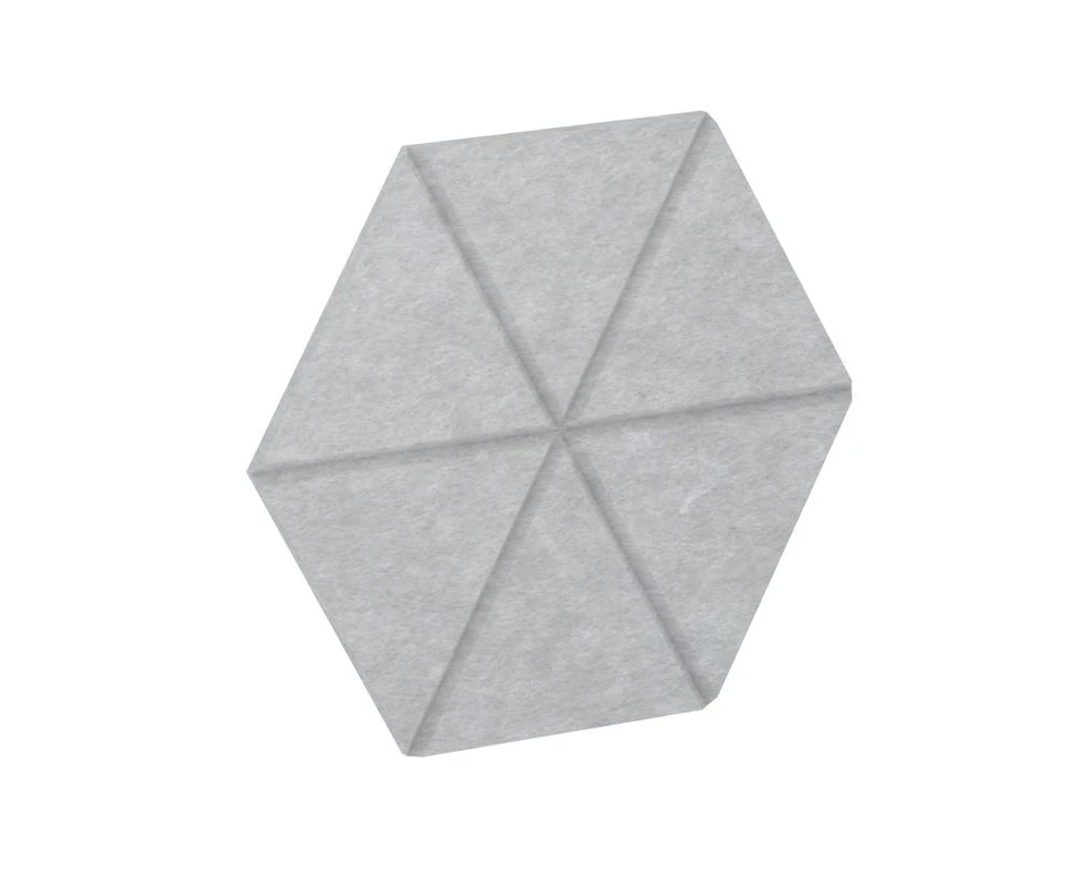 Настенная панель шестигранная (6 лучей) VE.NP-6G6LU-100 200x173x12 Акустикс / AcustiX