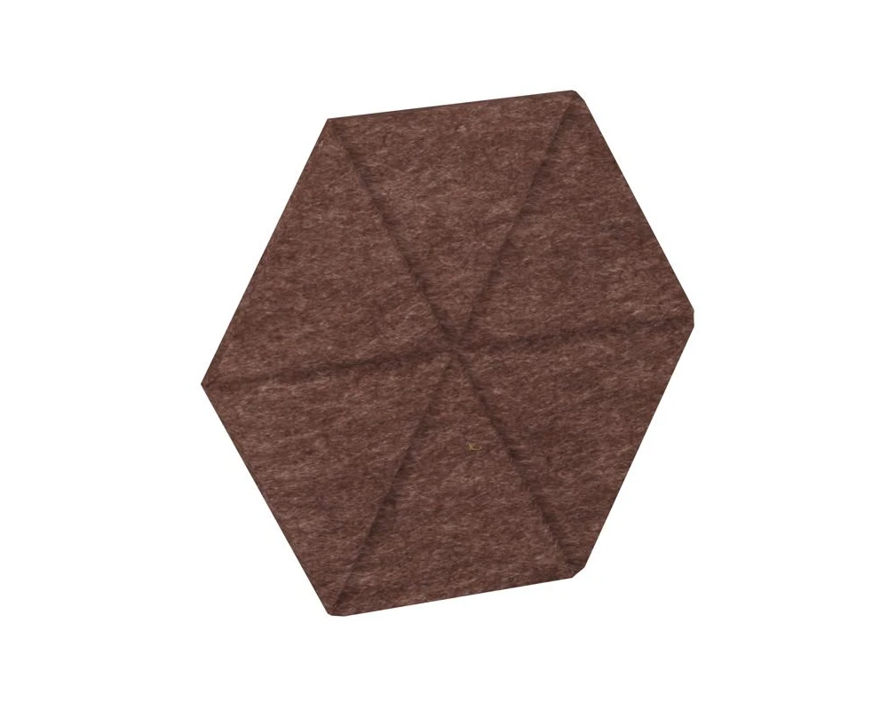 Настенная панель шестигранная (6 лучей) VE.NP-6G6LU-100 200x173x12 Акустикс / AcustiX