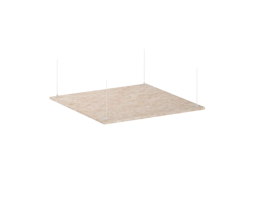 Потолочная панель квадратная VE.PP-KV-400 400x400x12 AcustiX