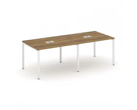 Стол переговорный (2 столешницы) CN.PRG-022 2360x980x750 Concept images