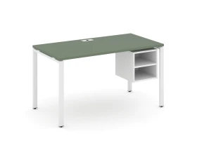Стол рабочий с подвесной тумбой с 2 открытыми нишами CN.SP-108 1580x720x750 Концепт / Concept images