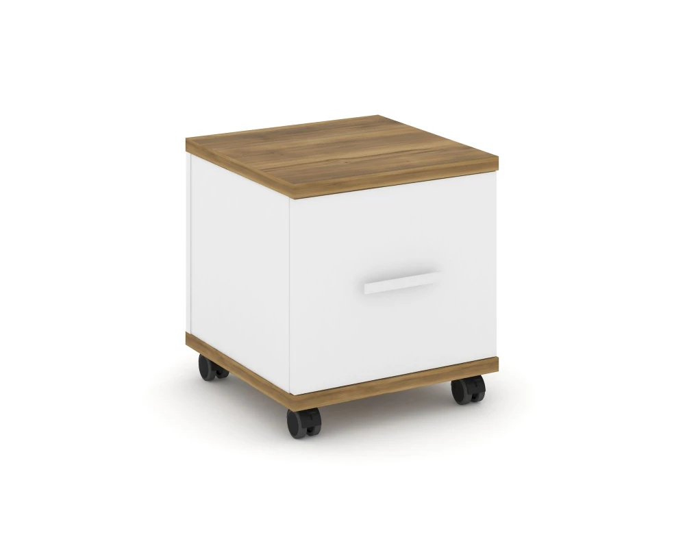 Тумба мобильная 1 распаш. фасад CN.TUM-007 W 420x420x448 Concept