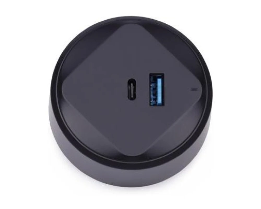 Адаптер трековой розетки USB/Type-C d65 Рива / Riva