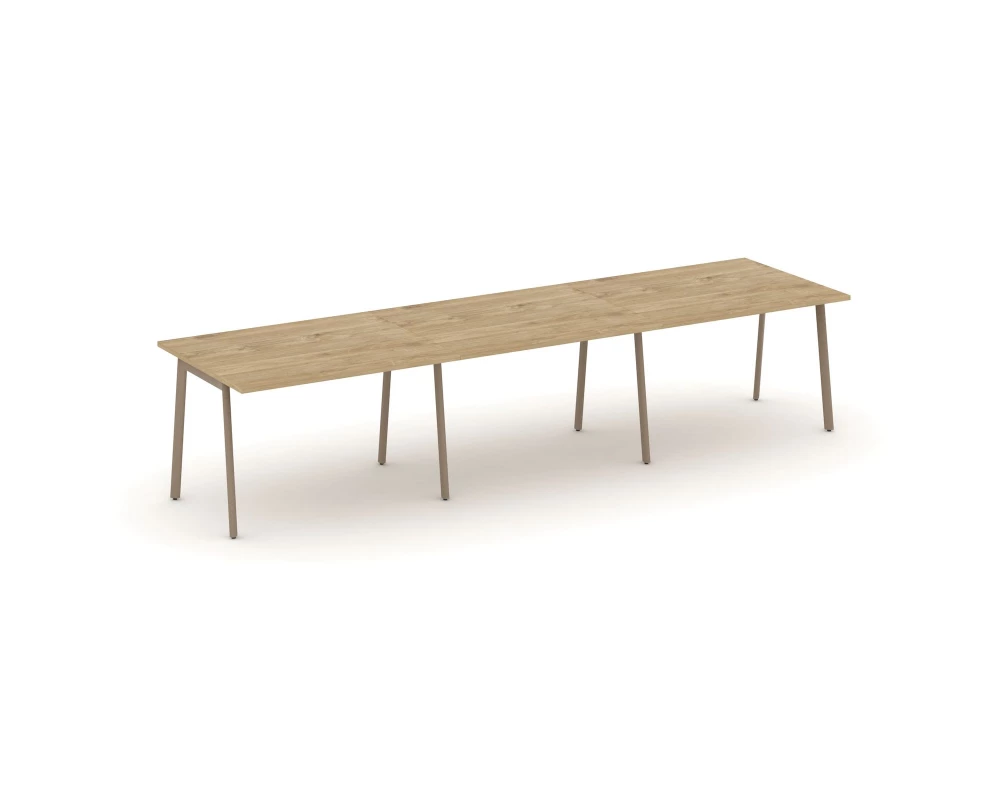 Стол переговорный на плоскоовальной трубе 354x98x75 Estetica