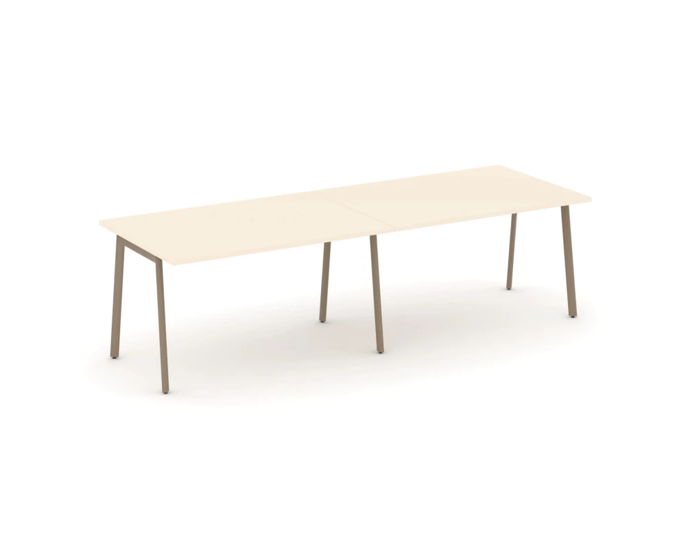 Стол переговорный на плоскоовальной трубе 276x98x75 Estetica