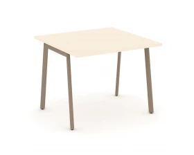 Стол переговорный на плоскоовальной трубе 98x98x75 Estetica images