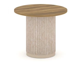 Стол переговорный круглый PR.C.SPRG-004.D 900х900х750 Felto images