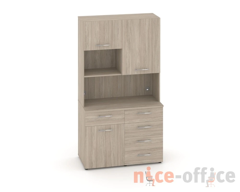 Комплект мини-кухни №10 120x60x217,8 Фит / Fit