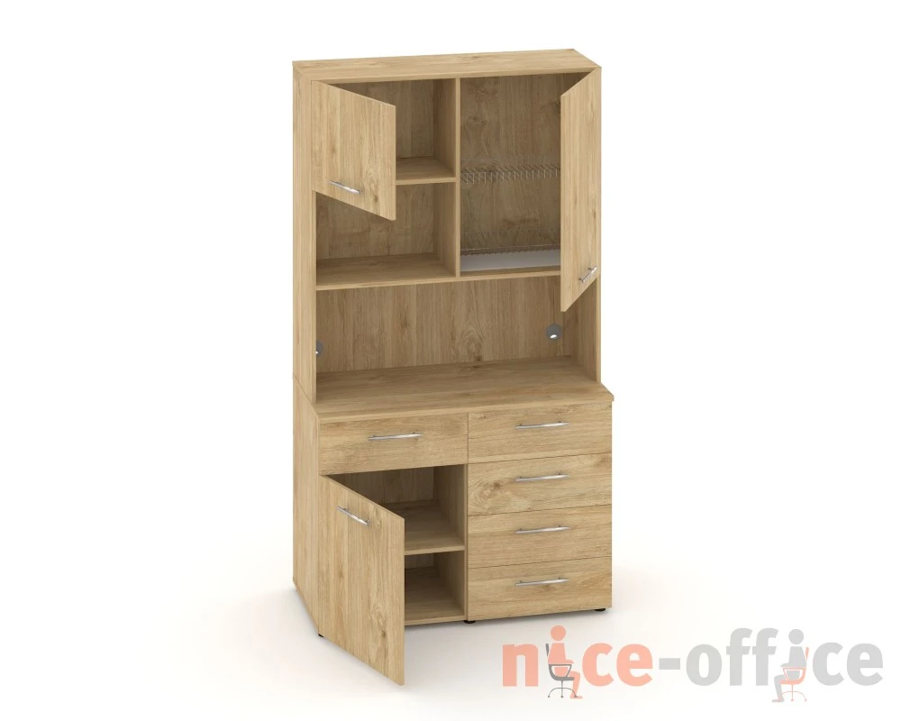 Комплект мини-кухни №10 120x60x217,8 Фит / Fit