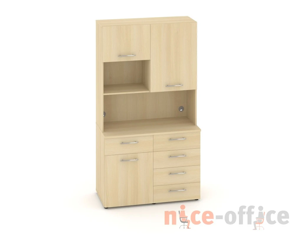Комплект мини-кухни №10 120x60x217,8 Фит / Fit