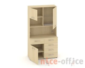Комплект мини-кухни №10 120x60x217,8 Фит / Fit images