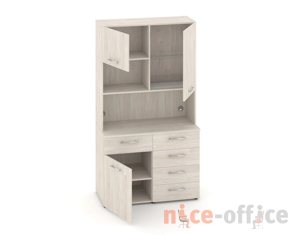 Комплект мини-кухни №10 120x60x217,8 Фит / Fit