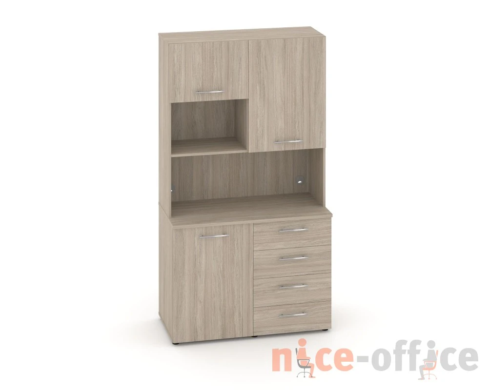 Комплект мини-кухни №4 120x60x217,8 Фит / Fit