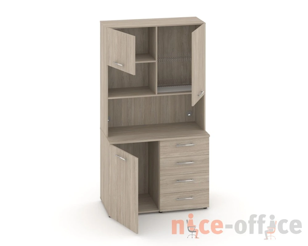 Комплект мини-кухни №4 120x60x217,8 Фит / Fit