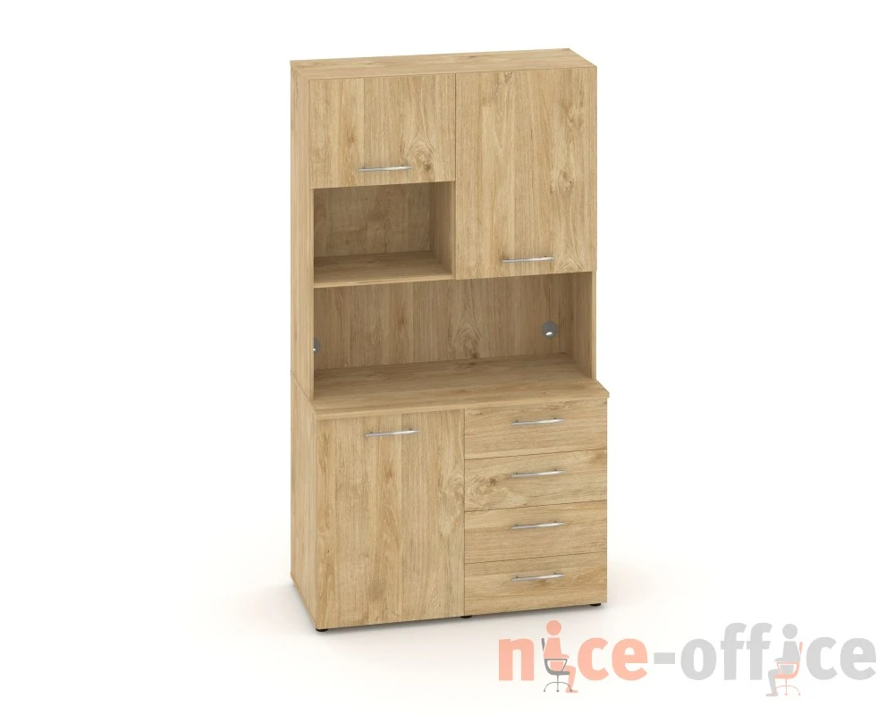 Комплект мини-кухни №4 120x60x217,8 Фит / Fit