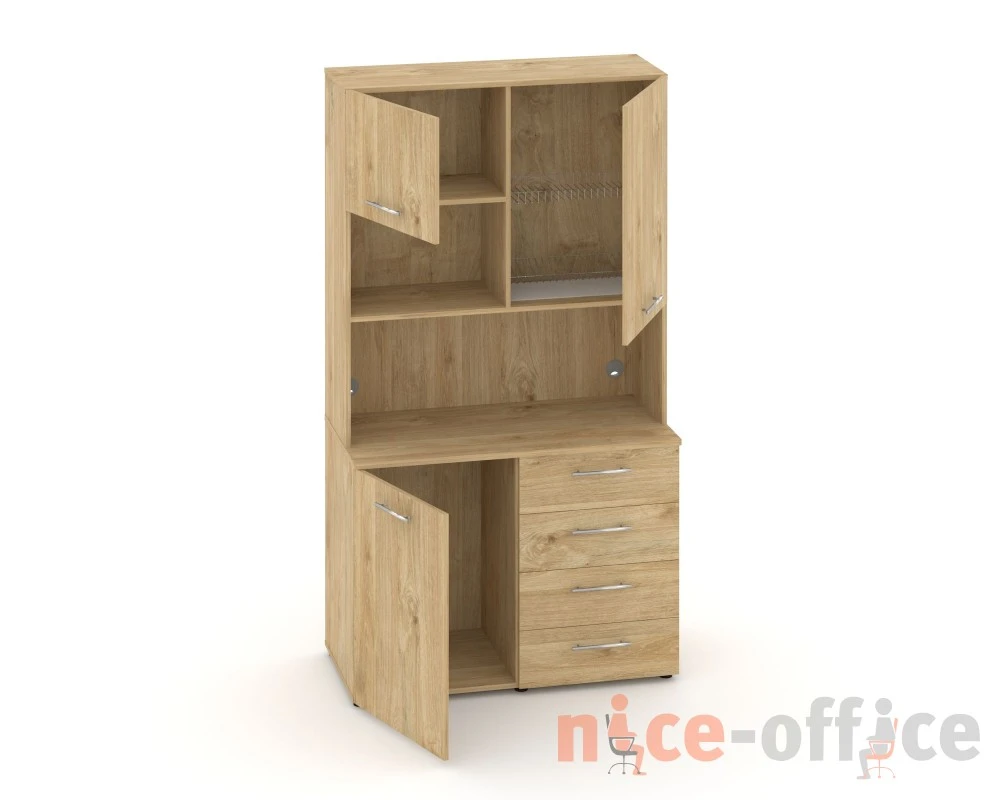 Комплект мини-кухни №4 120x60x217,8 Фит / Fit