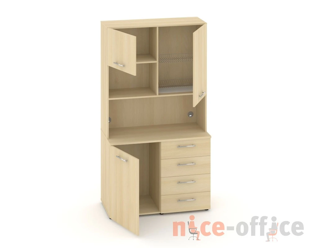 Комплект мини-кухни №4 120x60x217,8 Фит / Fit