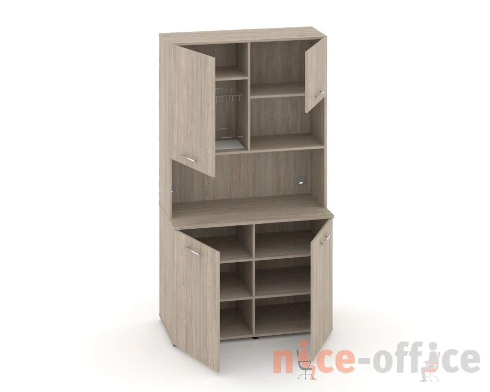 Комплект мини-кухни №5 120x60x217,8 Фит / Fit