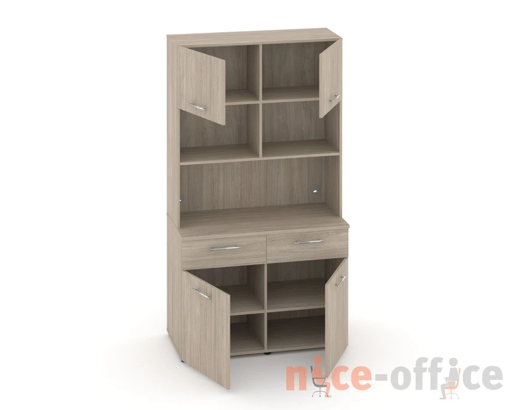 Комплект мини-кухни №9  120x60x217,8 Фит / Fit