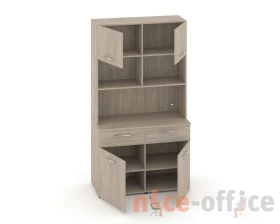 Комплект мини-кухни №9  120x60x217,8 Фит / Fit images
