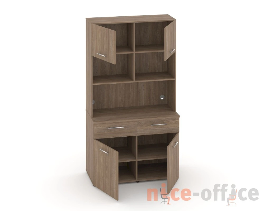 Комплект мини-кухни №9  120x60x217,8 Фит / Fit