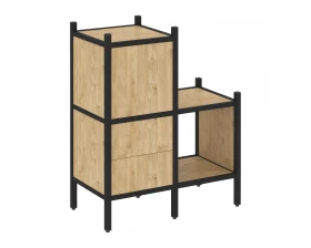 Прямой стеллаж L-11 862x446x1047 Loft images