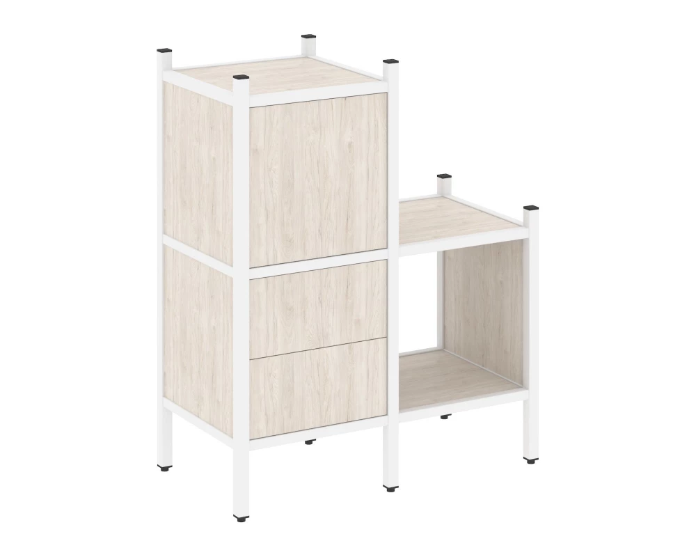 Прямой стеллаж L-11 862x446x1047 Loft