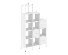 Прямой стеллаж L-21 1278x446x2280 Лофт / Loft images