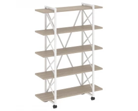 Стеллаж на колесных опорах - 5 полок 1200х400х1704 Loft images