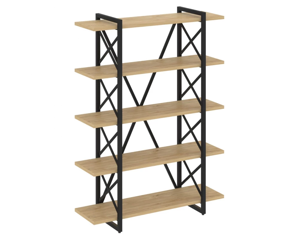 Стеллаж на регулируемых опорах - 5 полок 1200х400х1650 Loft