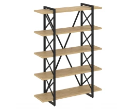 Стеллаж на регулируемых опорах - 5 полок 1200х400х1650 Loft images