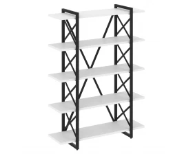 Стеллаж на регулируемых опорах - 5 полок 1200х400х1650 Loft images