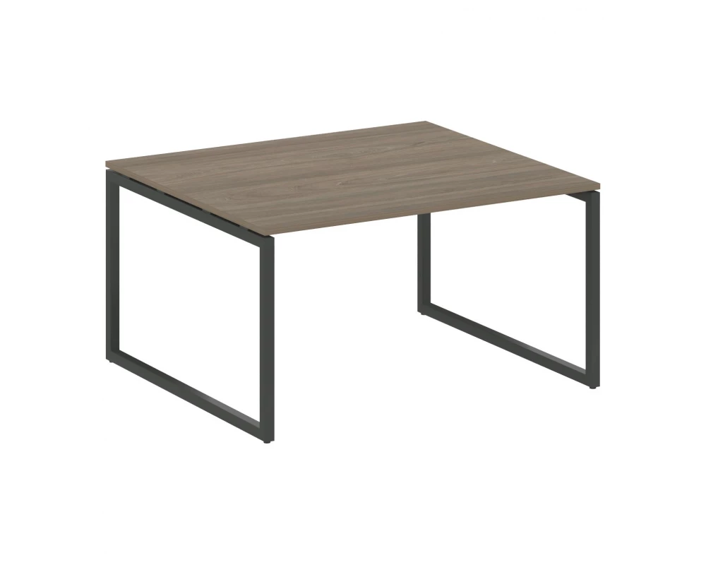 Перег. стол (1 столешница) на О-образном м/к 1400x1235x750 Metal System Quattro 4x4