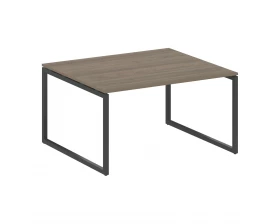Перег. стол (1 столешница) на О-образном м/к 1400x1235x750 Metal System Quattro 4x4 images