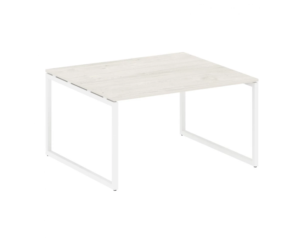 Перег. стол (1 столешница) на О-образном м/к 1400x1235x750 Metal System Quattro 4x4