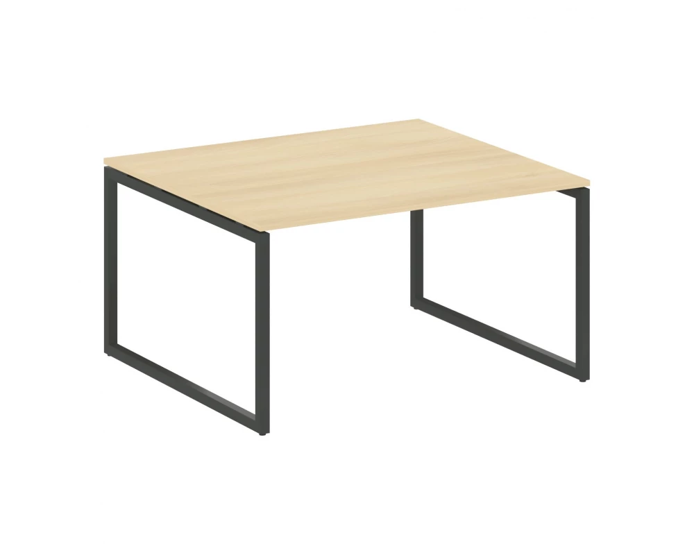 Перег. стол (1 столешница) на О-образном м/к 1400x1235x750 Metal System Quattro 4x4