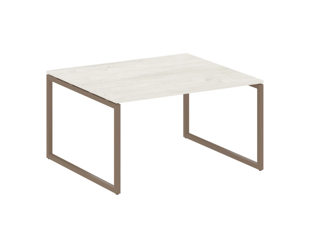 Перег. стол (1 столешница) на О-образном м/к 1400x1235x750 Metal System Quattro 4x4