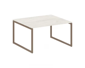 Перег. стол (1 столешница) на О-образном м/к 1400x1235x750 Metal System Quattro 4x4 images